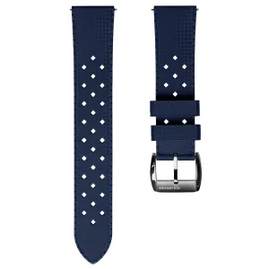 AquaTropic Rubber Watch Strap (MKII) - Ocean Blue