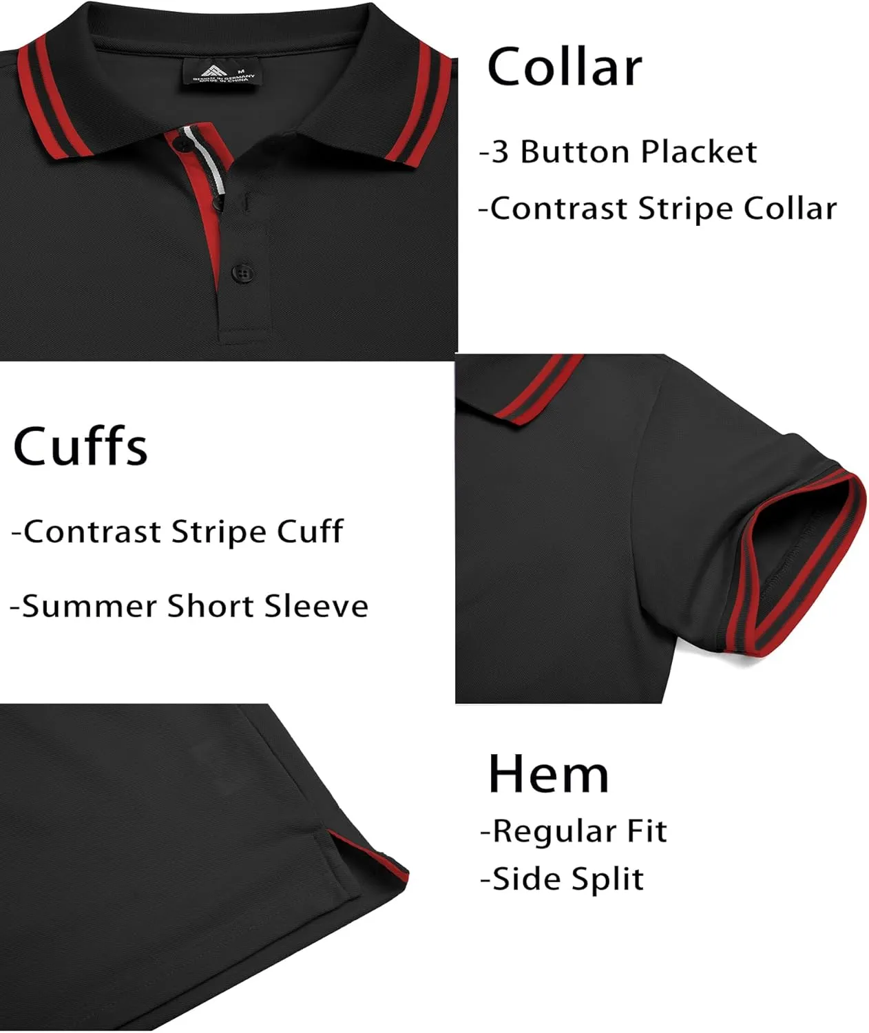 Boys Polo Shirt Childs Short Sleeve Golf Collared Shirts School Uniform Tennis Pique Shirts for Kids
