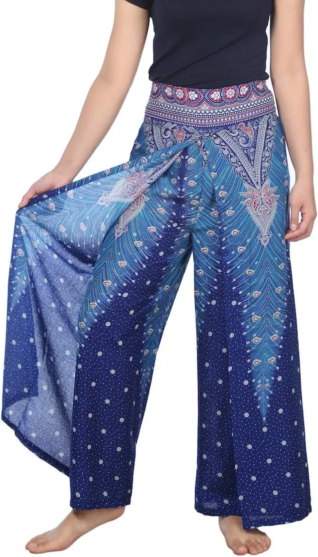 Lannaclothesdesign Womens Wide Leg Trousers Palazzo Pants S M L XL Sizes