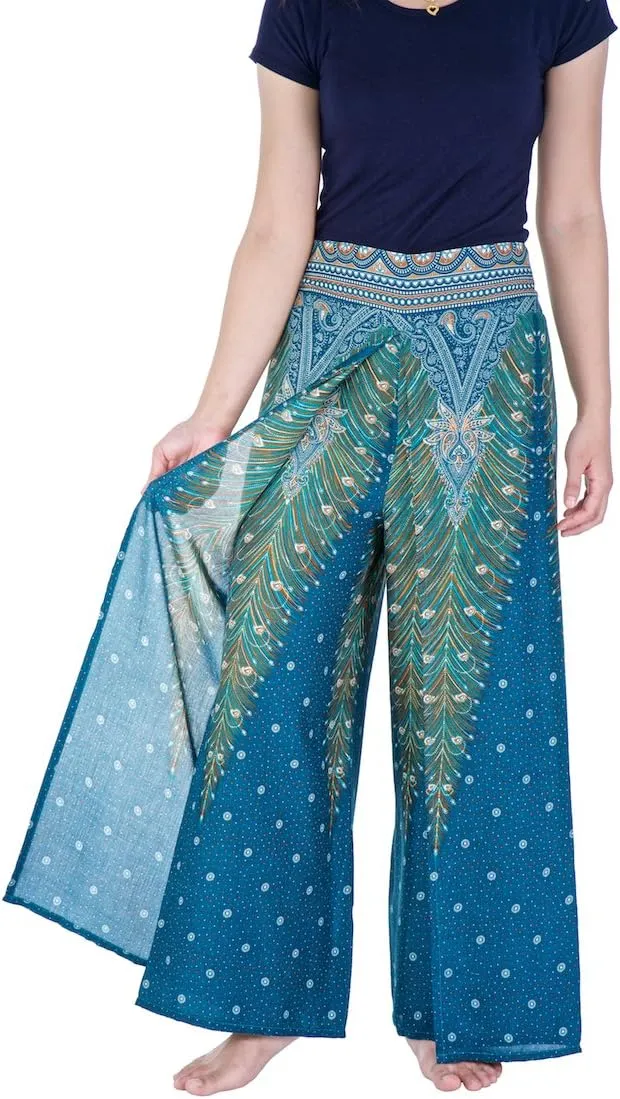 Lannaclothesdesign Womens Wide Leg Trousers Palazzo Pants S M L XL Sizes