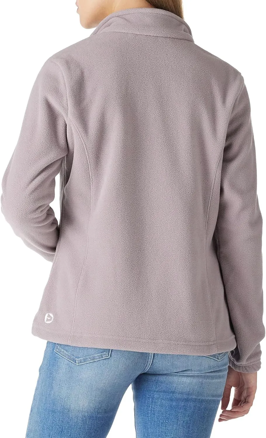 Outdoor Ventures Women's Lightweight Warm Zip Up Long-Sleeve Soft Polar Fleece Jacket for Fall Winter