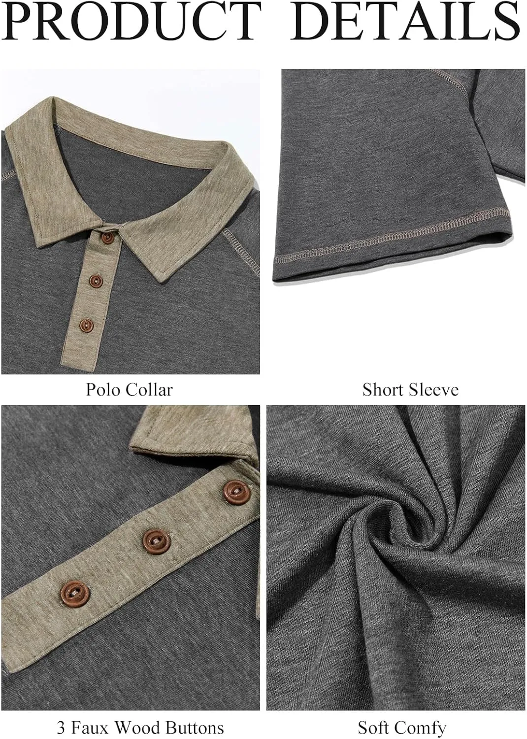 Runcati Men's Casual Polo Shirts Short Sleeve Lightweight Stretchy Golf Shirt Summer Beach Raglan Tops