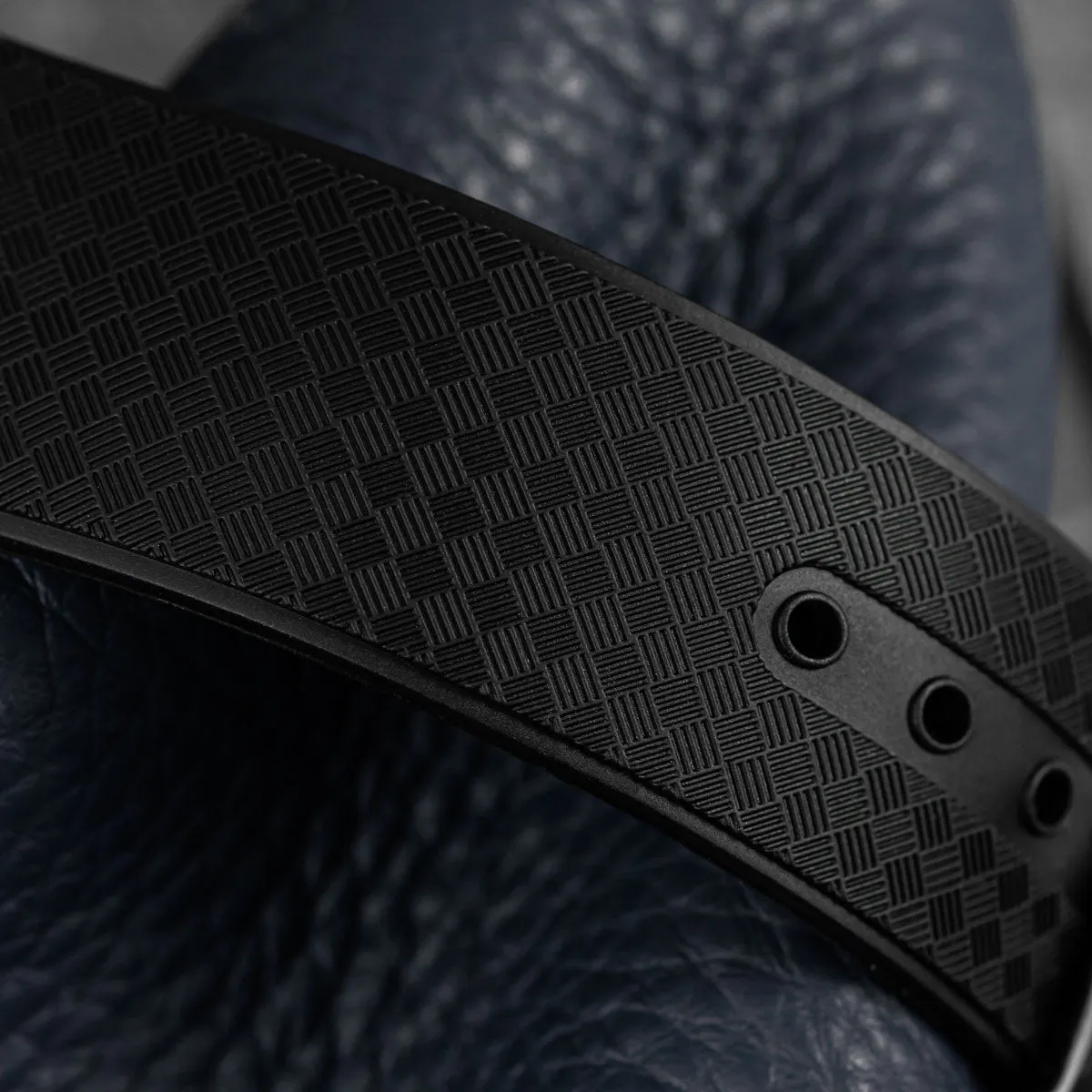 StormTropic Rubber Watch Strap (MKII) - Abyss Black