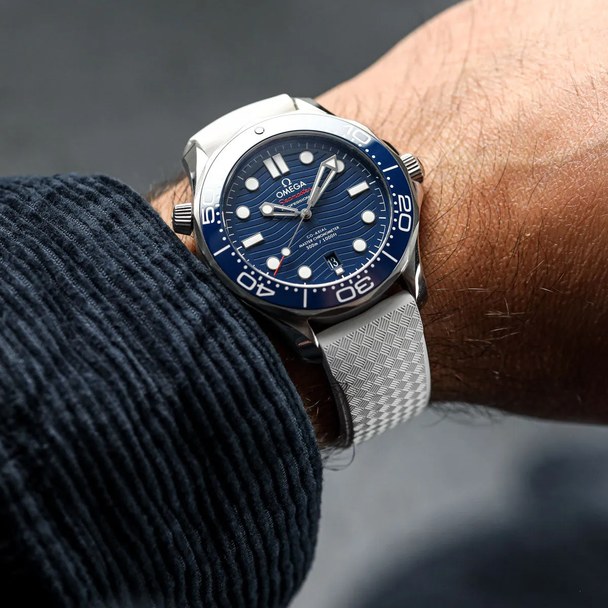 StormTropic Rubber Watch Strap (MKII) - Abyss Black