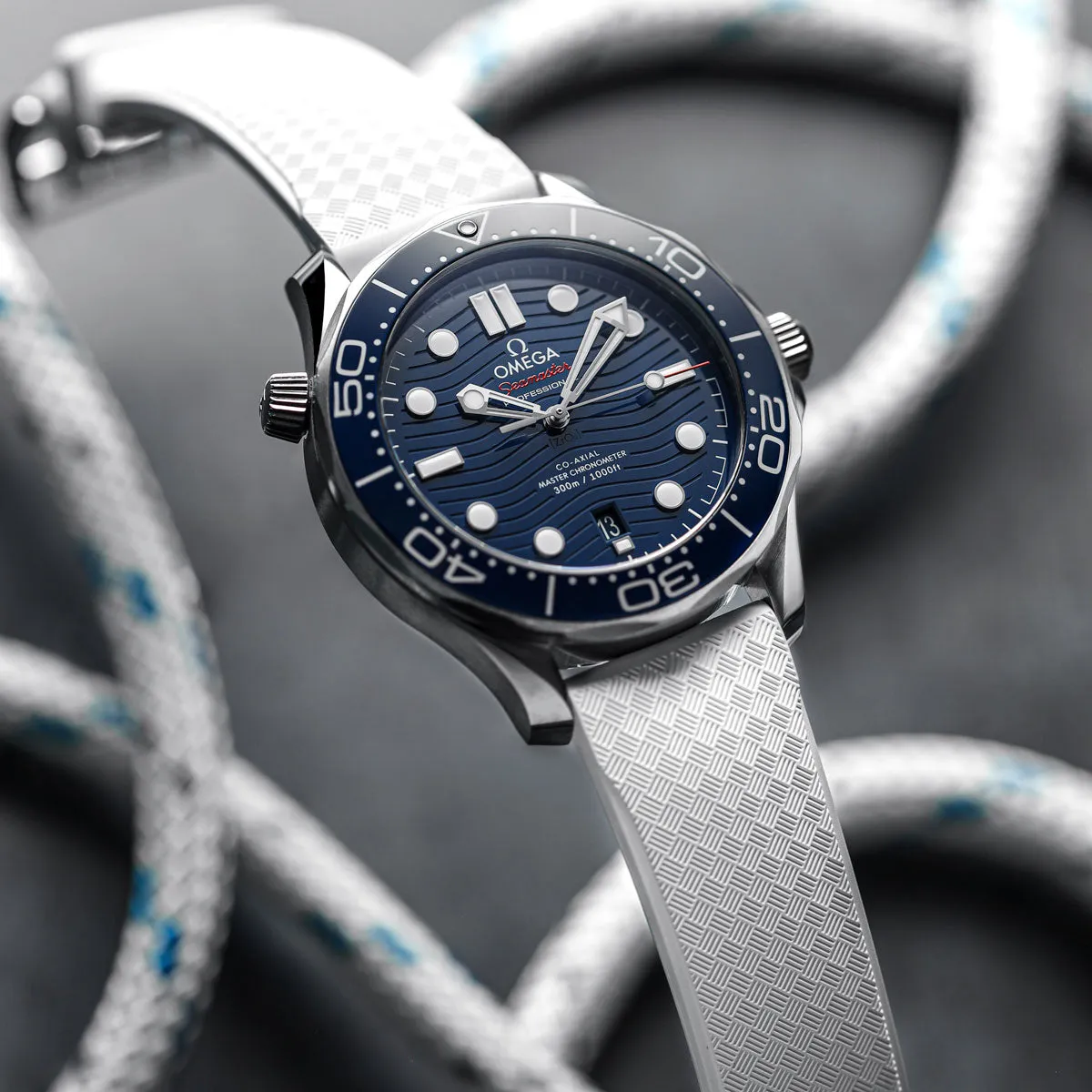 StormTropic Rubber Watch Strap (MKII) - Abyss Black