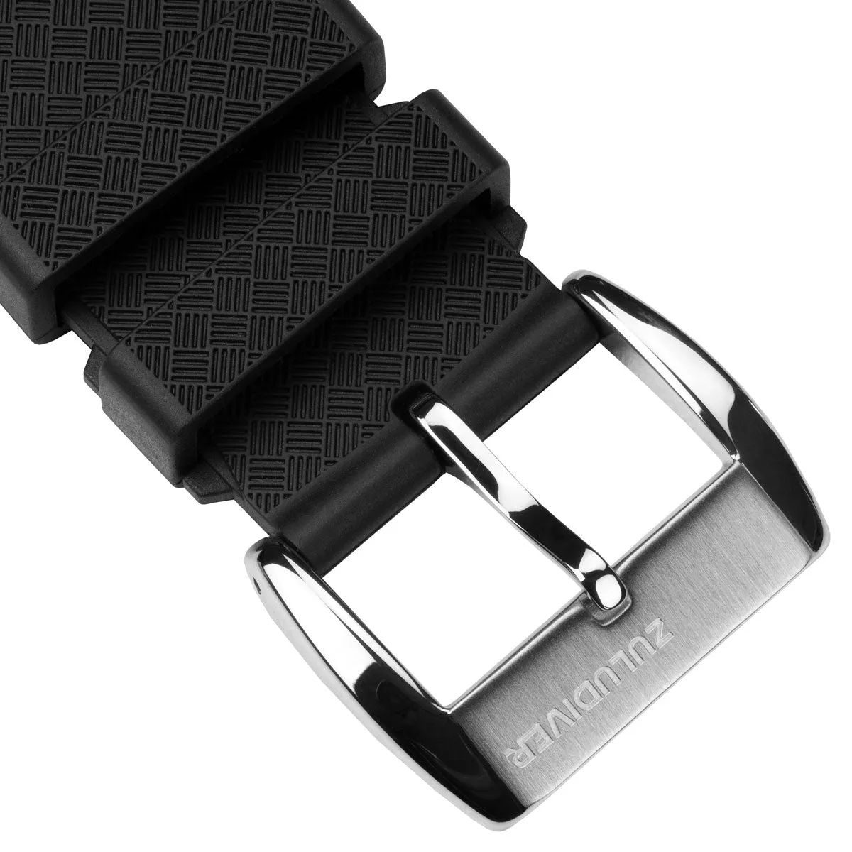 StormTropic Rubber Watch Strap (MKII) - Abyss Black