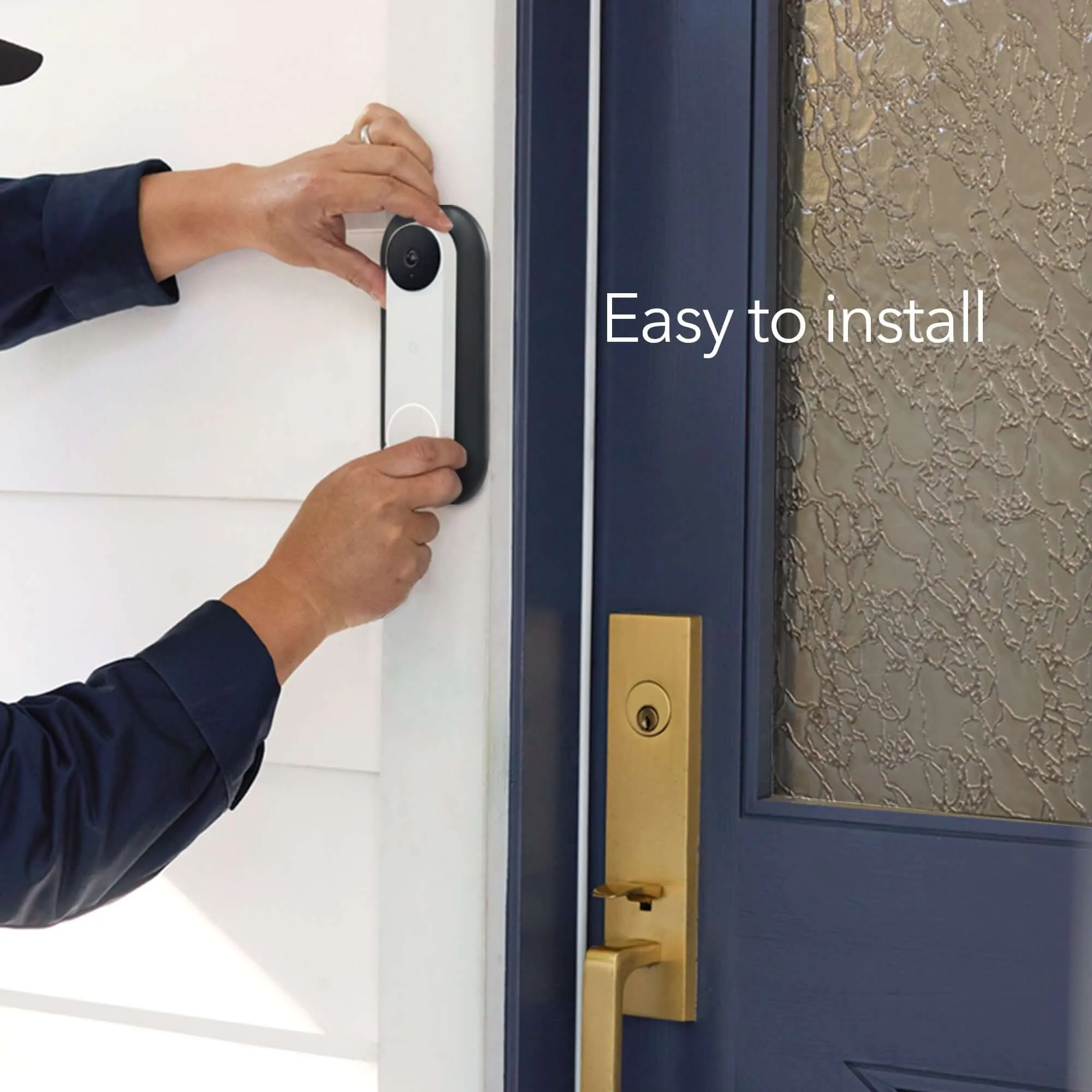 Wasserstein Wall Plate for Google Nest Doorbell (Wired 2nd Gen) | Made for Google